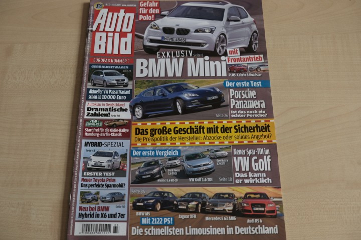 Deckblatt Auto Bild (33/2009)